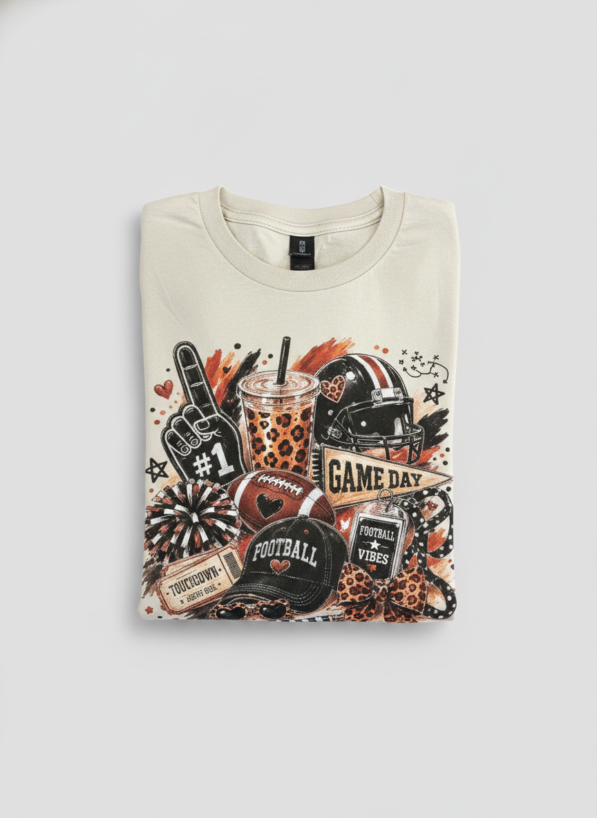 Gildan Soft Style Football Fan T-Shirt