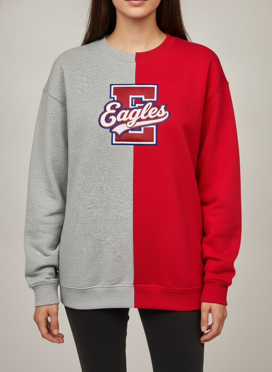 Duel Color Eagle Sweatshirt