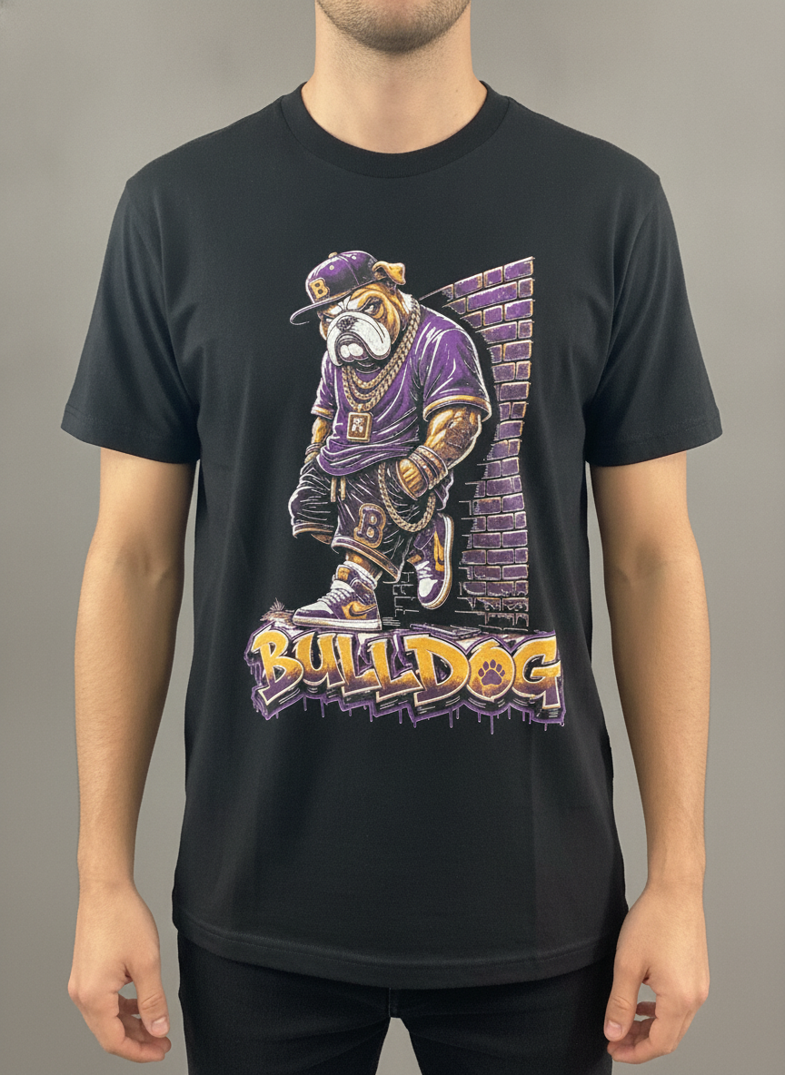 Tiltex Bulldog Graphic T-Shirt