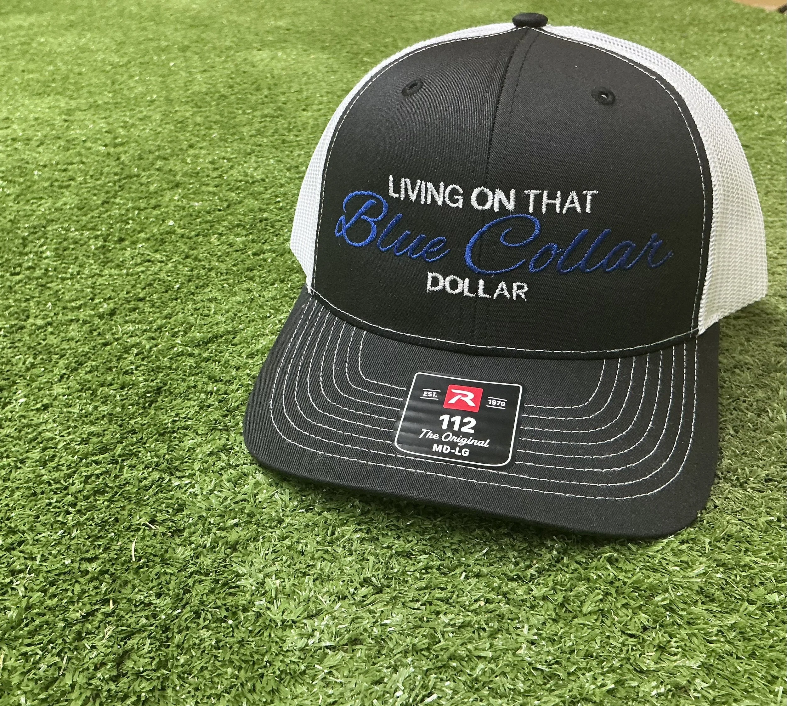 Richardson 112 Blue Collar Trucker Hat
