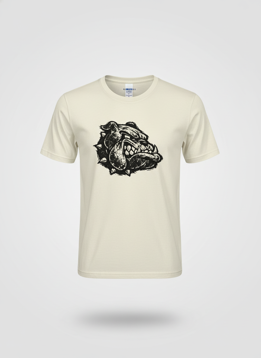 Distressed Bulldog T-shirt