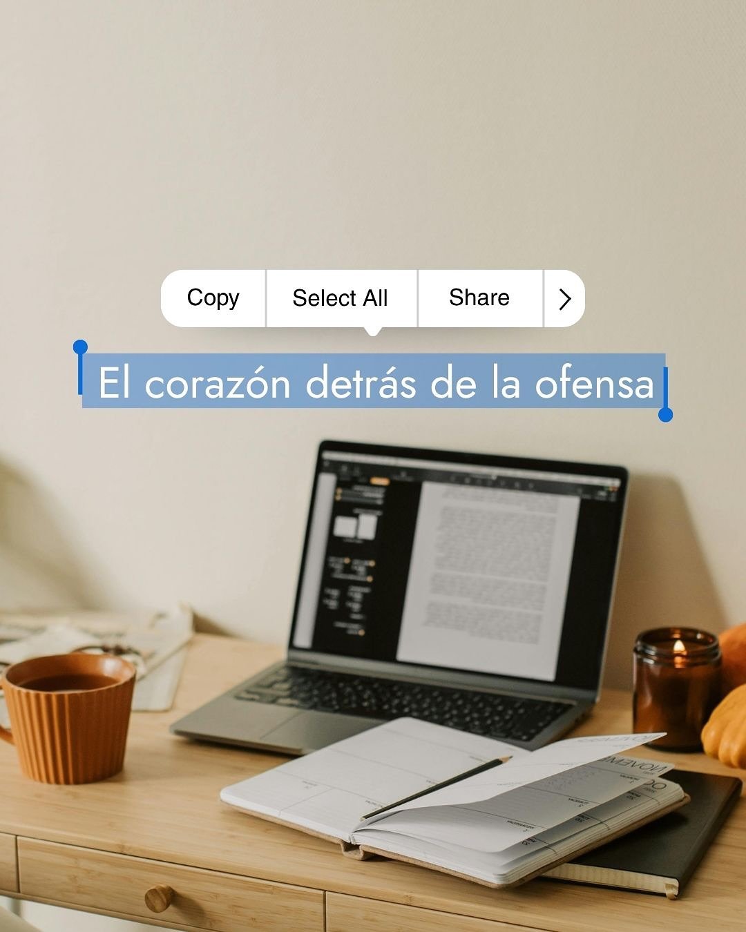 Cada vez que eliges perdonar, te pareces m&aacute;s a Jes&uacute;s.
Y cada vez que sueltas, el cielo celebra una victoria. 🤍
No porque lo que pas&oacute; no importe,
sino porque ahora importa m&aacute;s tu paz que tu dolor.
M&aacute;s tu libertad qu