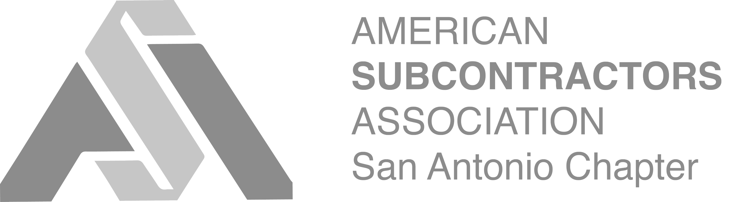 American Subcontractors Association San Antonio logo.