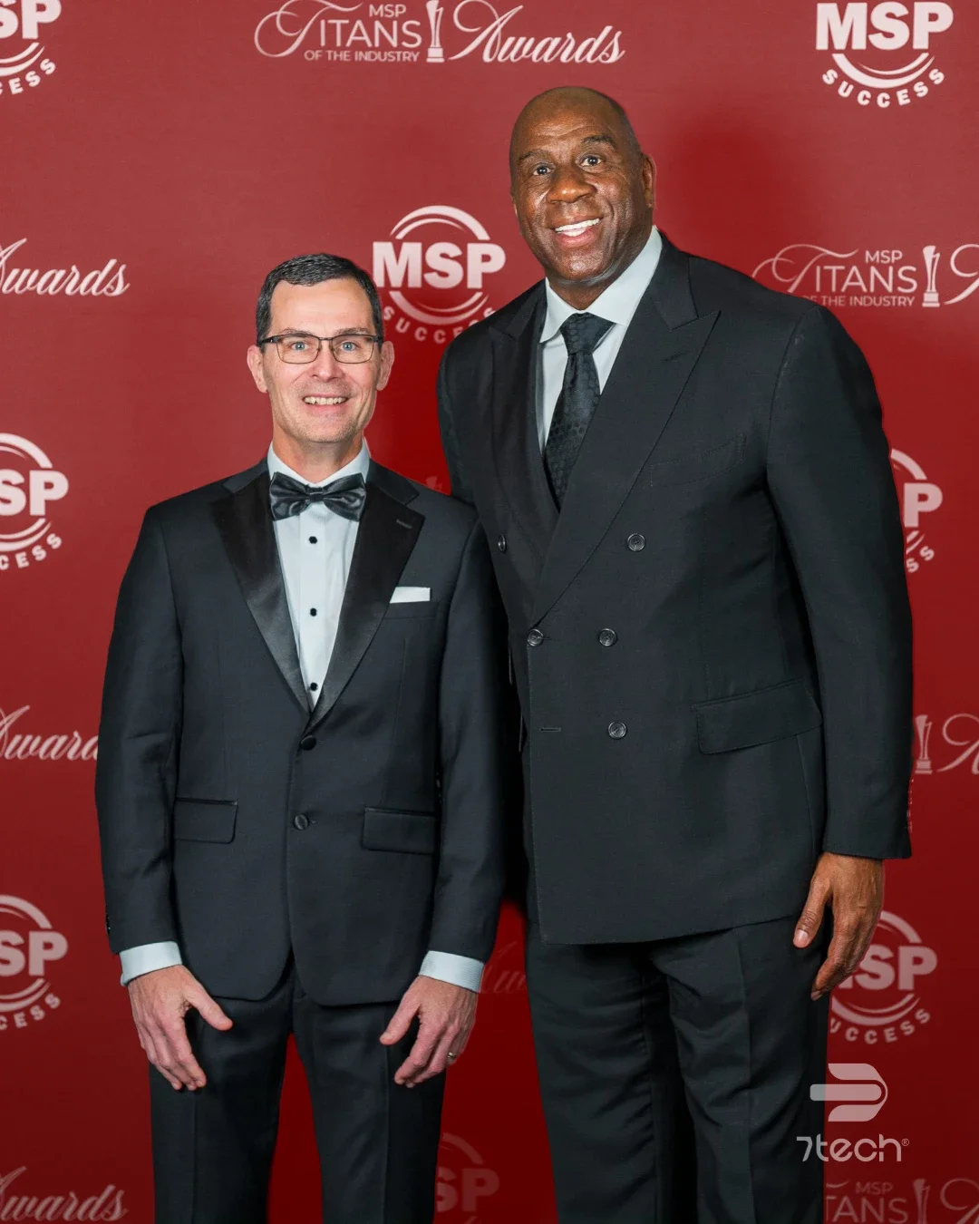 Neal Juern, Speaker and CEO of 7tech and Magic Johnson, former NBA player