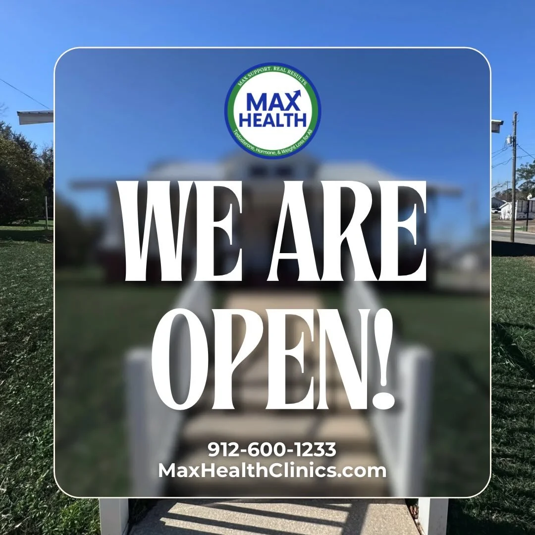 🎉 Opening Day is Here! 🎉

Max Health is officially open and now welcoming new patients in Douglas, the surrounding communities, and across the state of Georgia through advanced telehealth services.

We are excited to begin serving our community wit
