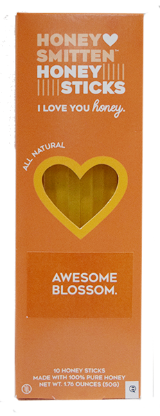 Honey Smitten Awesome Blossom Honey Sticks - 10 ct