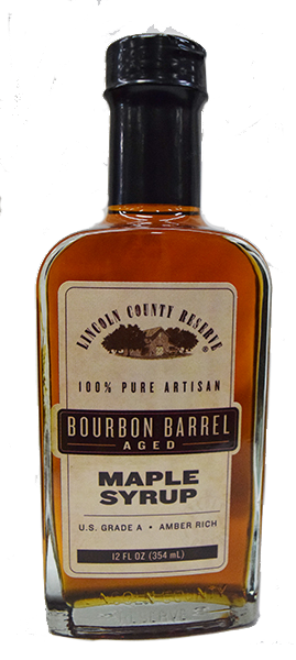 Lincoln County Reserve 100% Pure Artisan Bourbon Barrel Aged Maple Syrup - 12 oz