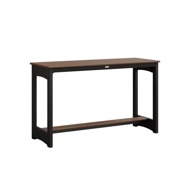 HDPE Balcony Table - Counter Height #BTHBC  Hammered Finish #MTHFHBC