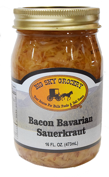 Bacon Bavarian Sauerkraut - 16 oz