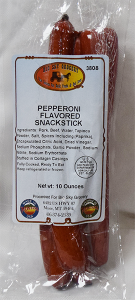 Pepperoni Flavored Snack Sticks - 10 oz