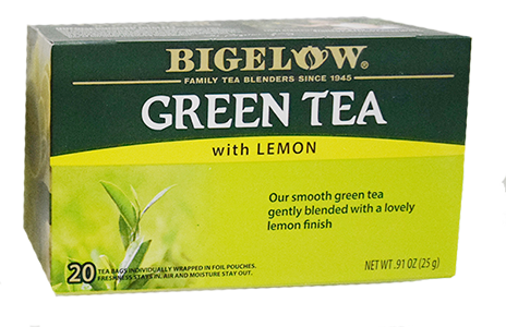 Bigelow Green Tea with Lemon - 20 count