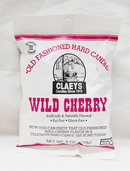 Claey's Old Fashioned Wild Cherry Hard Candy - 6 oz