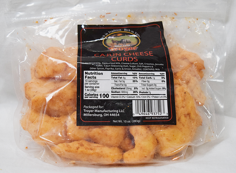 Cajun Cheddar Cheese Curds - 10 oz