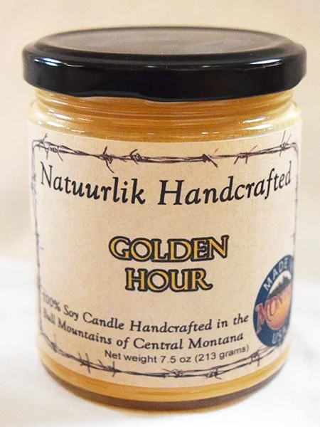 Natuurlik Handcrafted Soy Candle - Golden Hour