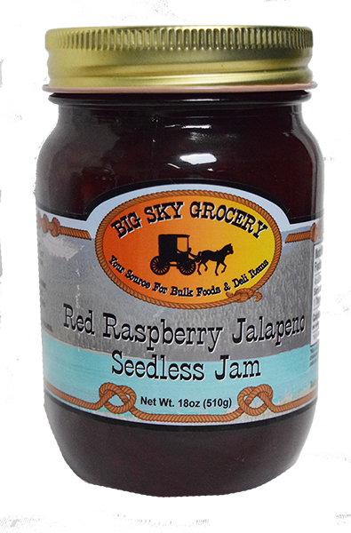 Red Raspberry Seedless Jam - 18 oz