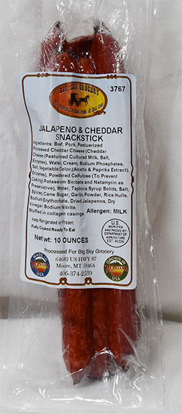 Jalapeno & Cheddar Snack Sticks - 10 oz