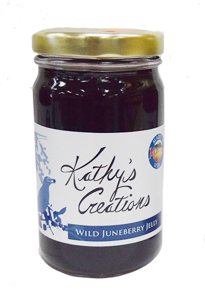 Kathy's Creations Wild Juneberry Jelly - 8 oz