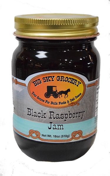 Black Raspberry Jam - 18 oz