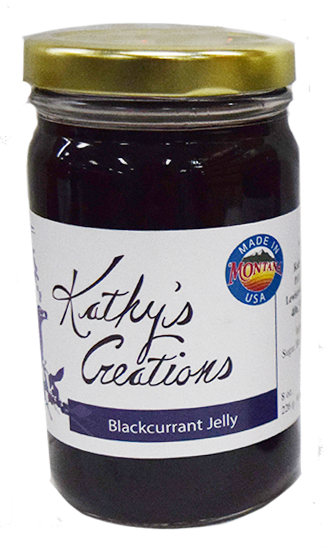 Kathy's Creations Black Currant Jelly - 8 oz
