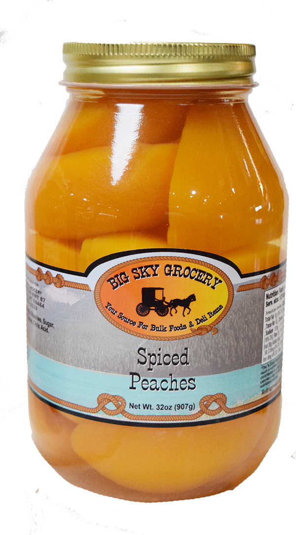 Spiced Peaches - 32 oz