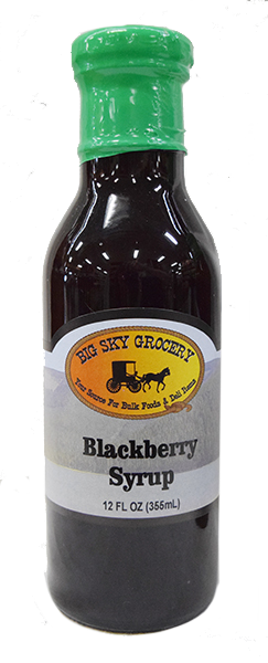 Big Sky Grocery Blackberry Syrup - 12 oz