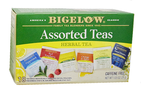 Bigelow Assorted Herbal Tea - 18 count