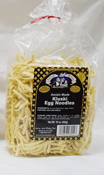 Amish Wedding Homemade Kluski Egg Noodles - 16 oz