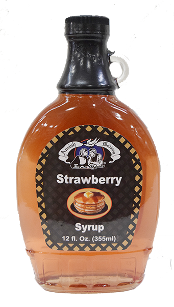 Amish Wedding Strawberry Syrup - 12 oz