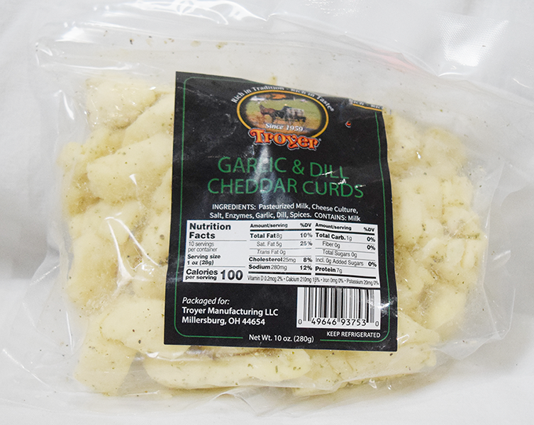 Garlic & DIll Cheese Curds - 10 oz