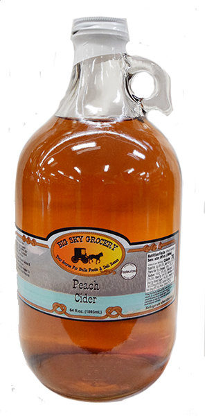 Peach Cider - 64 oz