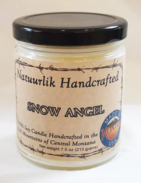 Natuurlik Handcrafted Soy Candle - Snow Angel