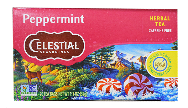 Celestial Seasonings Peppermint Herbal Tea - 20 count