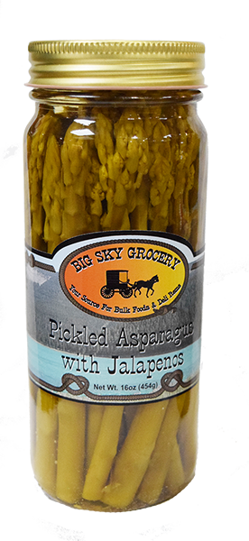 Pickled Asparagus with Jalapenos - 16 oz