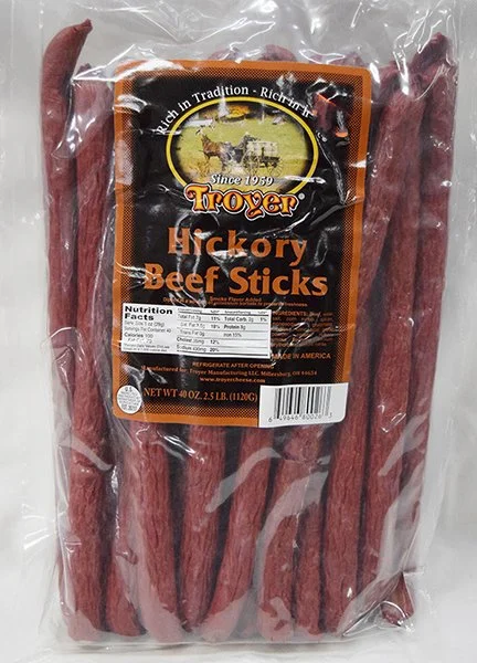Troyer Hickory Beef Sticks - 40 oz