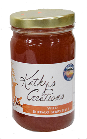 Kathy's Creations Wild Buffalo Berry Jelly - 8 oz