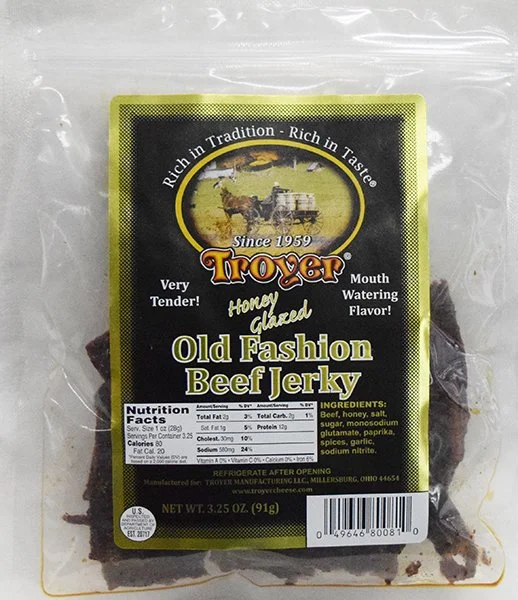 Troyer Honey Glazed Beef Jerky - 3.25 oz