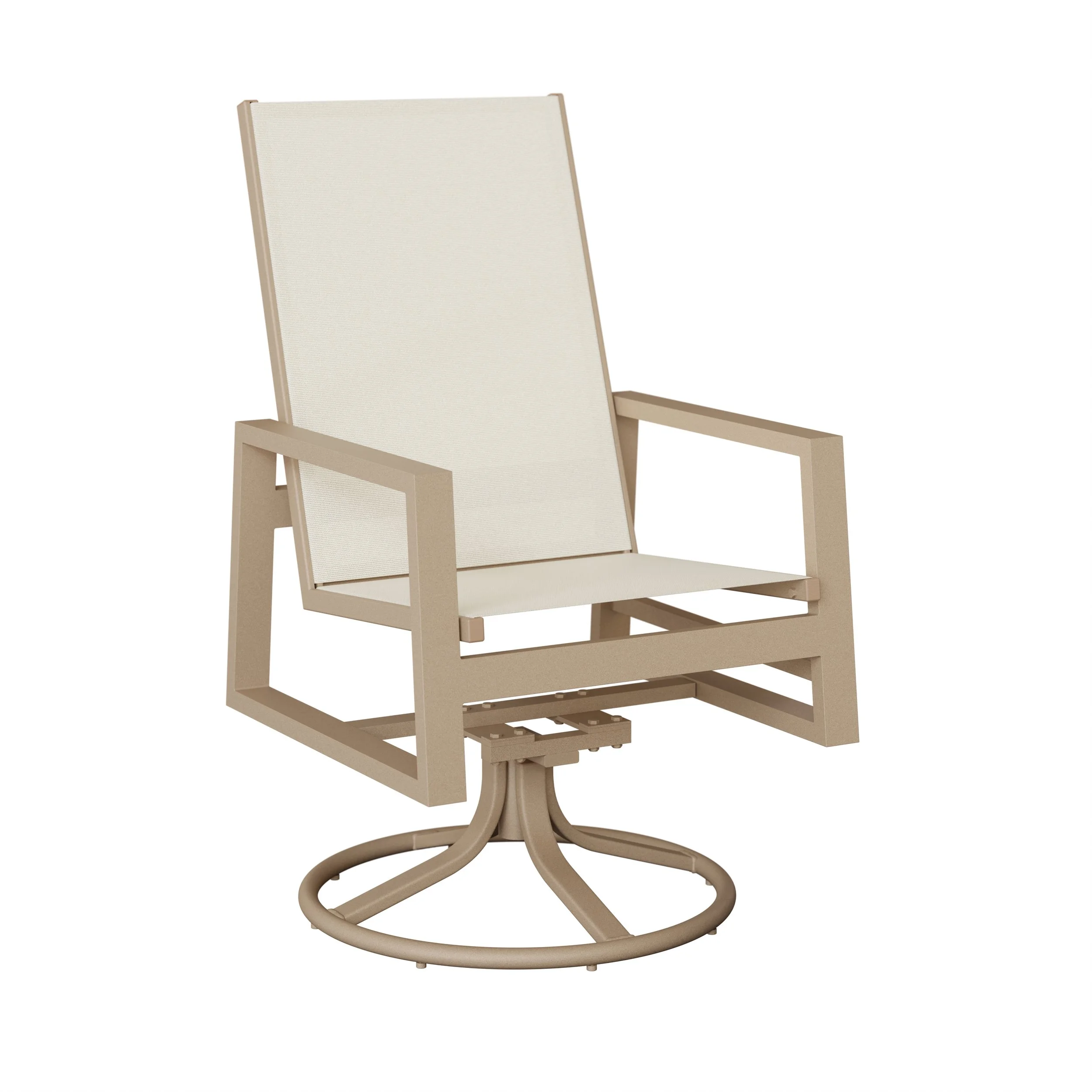 Vida High Back Sling Swivel Rocker 
Dining Chair Regular Sling #VSRDHS
Padded Sling #VSRDHPS