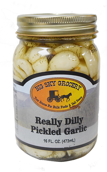 Really Dilly Pickled Garlic - 16 oz