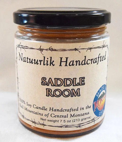 Natuurlik Handcrafted Soy Candle - Saddle Room