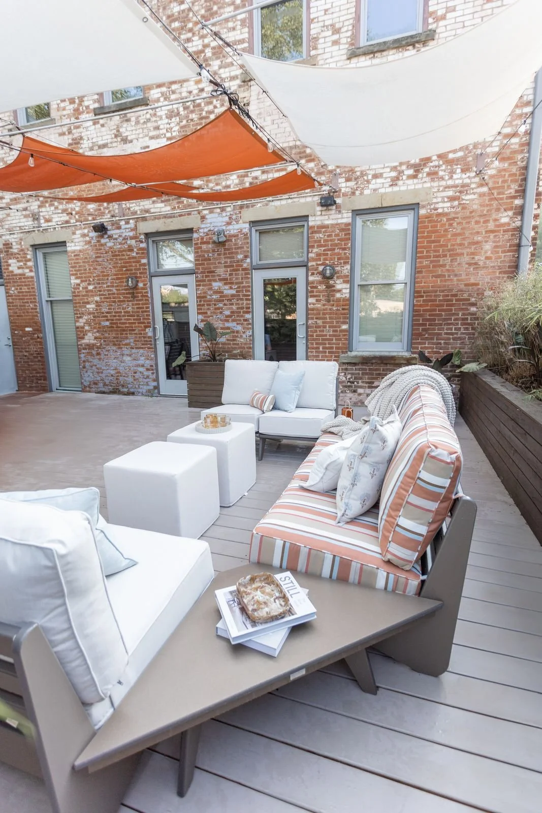 Holland Sofa, Loveseats, Angles Accessory Tables in Clay. 20x20 Lily Hive pofs.jpg