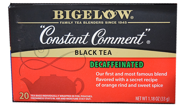 Bigelow Constant Comment Black Tea Decaffeinated - 20 count