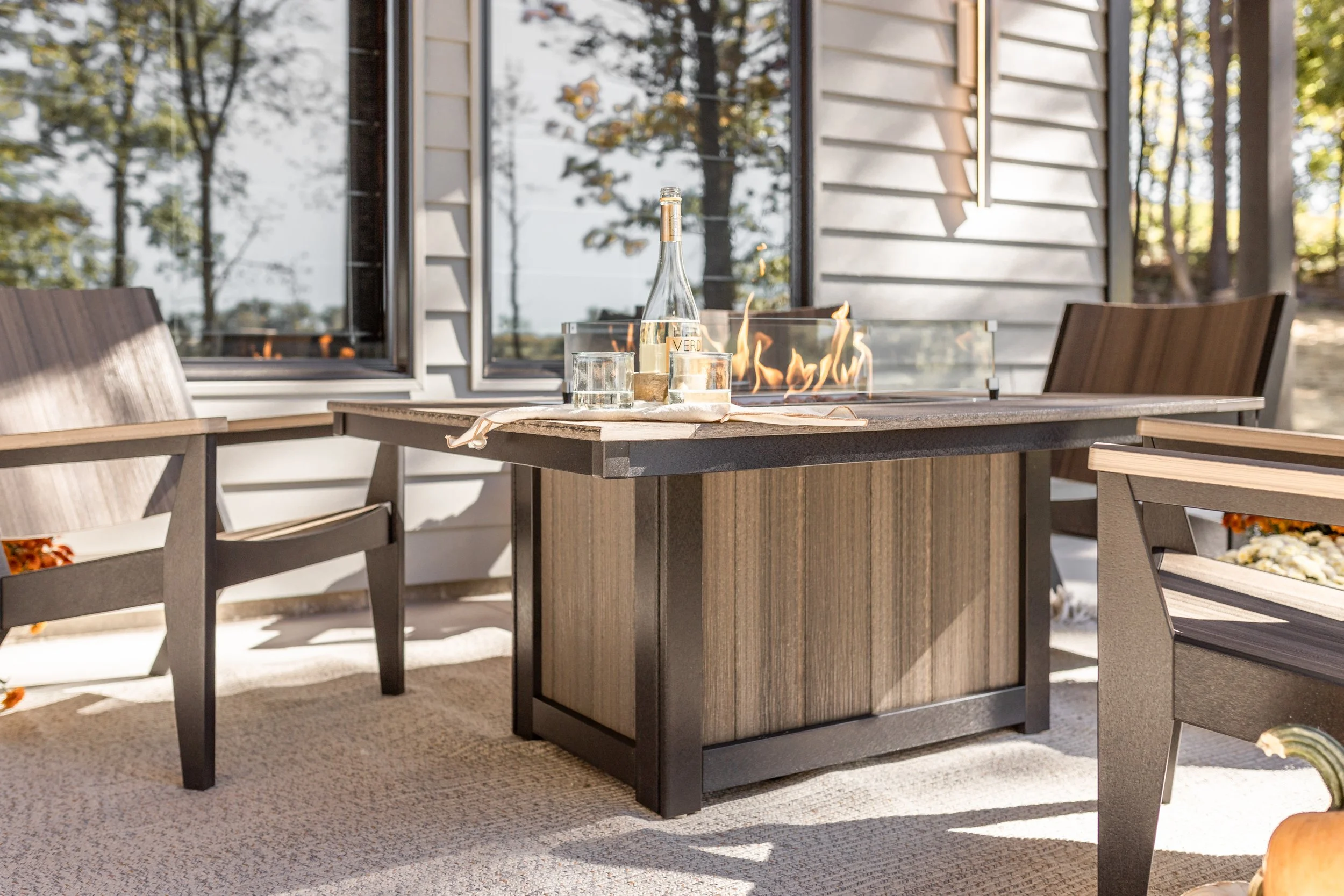 Donoma Rectangular Fire Pit with Mayhew Chat Chairs in Coastal Gray on Black.jpg