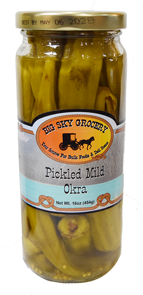 Pickled Mild Okra - 16 oz