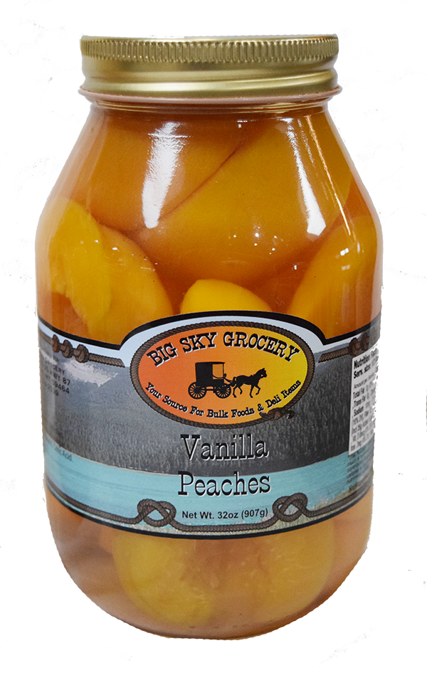 Vanilla Peaches - 32 oz