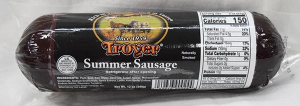 Troyer Summer Sausage - 16 oz