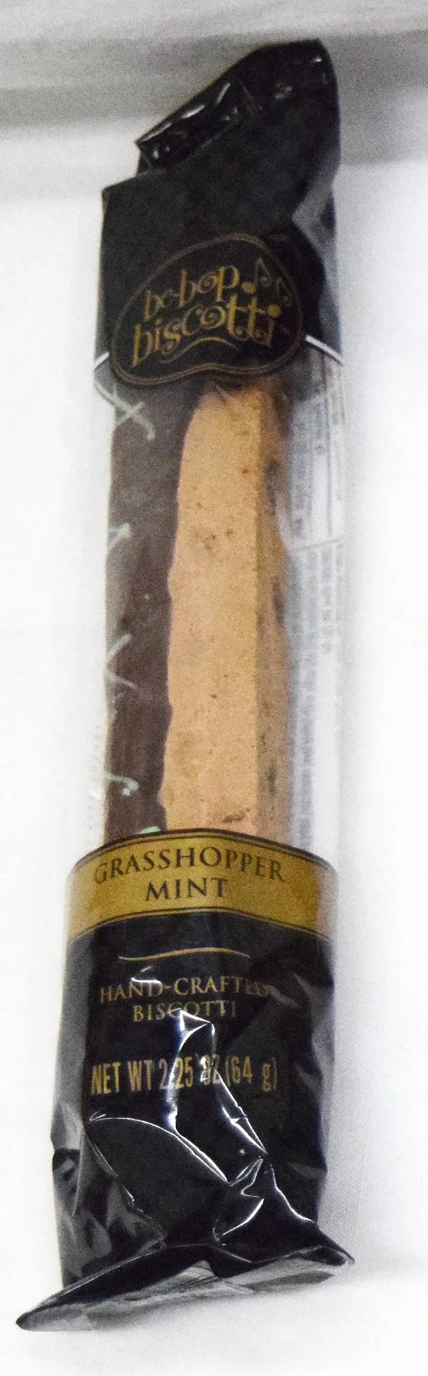 Bebob Grasshopper Mint Biscotti - 2.25 oz