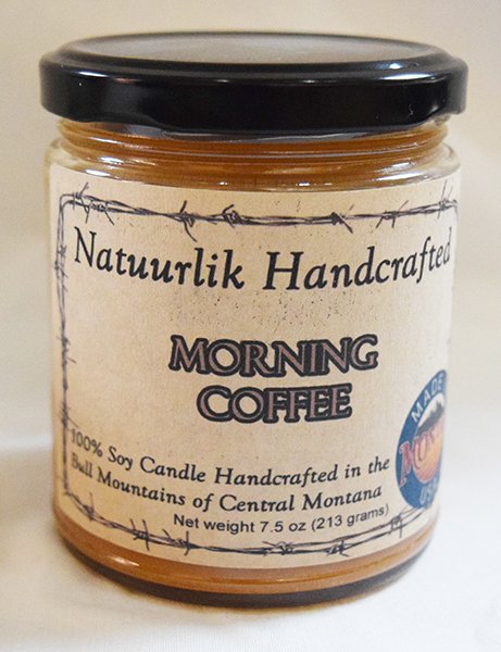 Natuurlik Handcrafted Soy Candle - Morning Coffee