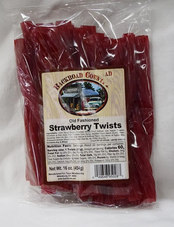 Back Country Old Fashioned Strawberry Twists - 16 oz
