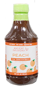 Ancient Infusions Peach Tea Concentrate - 12 oz