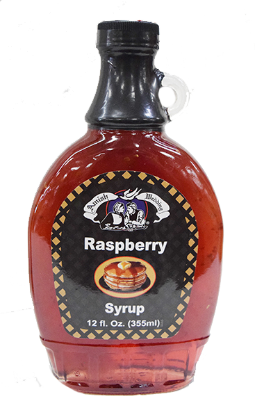 Amish Wedding Raspberry Syrup - 12 oz